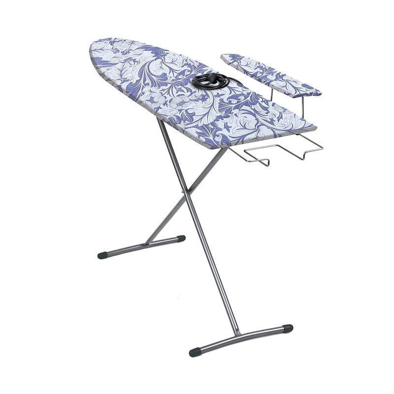 Доска гладильная 112*34,5см ДСП ЛИНА 4 подст под утюг, подрукав, удл. ДЛ4 (1)