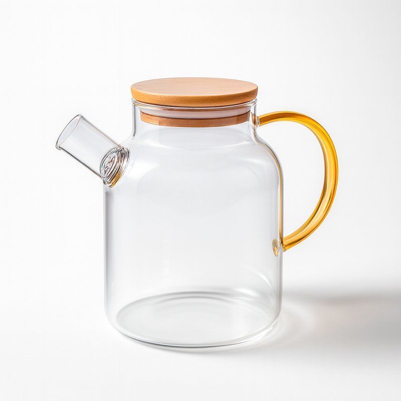 Чайник заварочный 1800мл стекло с мет.ситом JC-14562  (36)