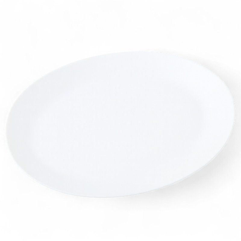 Блюдо овальное 350мм 26*28*4см стеклокерамика LR (12)
