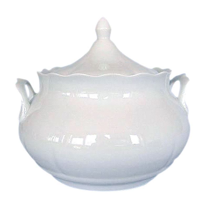 Супница 3л фарфор БЕЛЬЕ Романс (1)