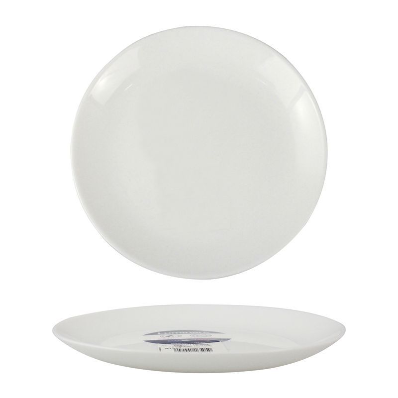 Тарелка мелкая 25см стеклокерамика ДИВАЛИ обеденная (24/1152) P3299