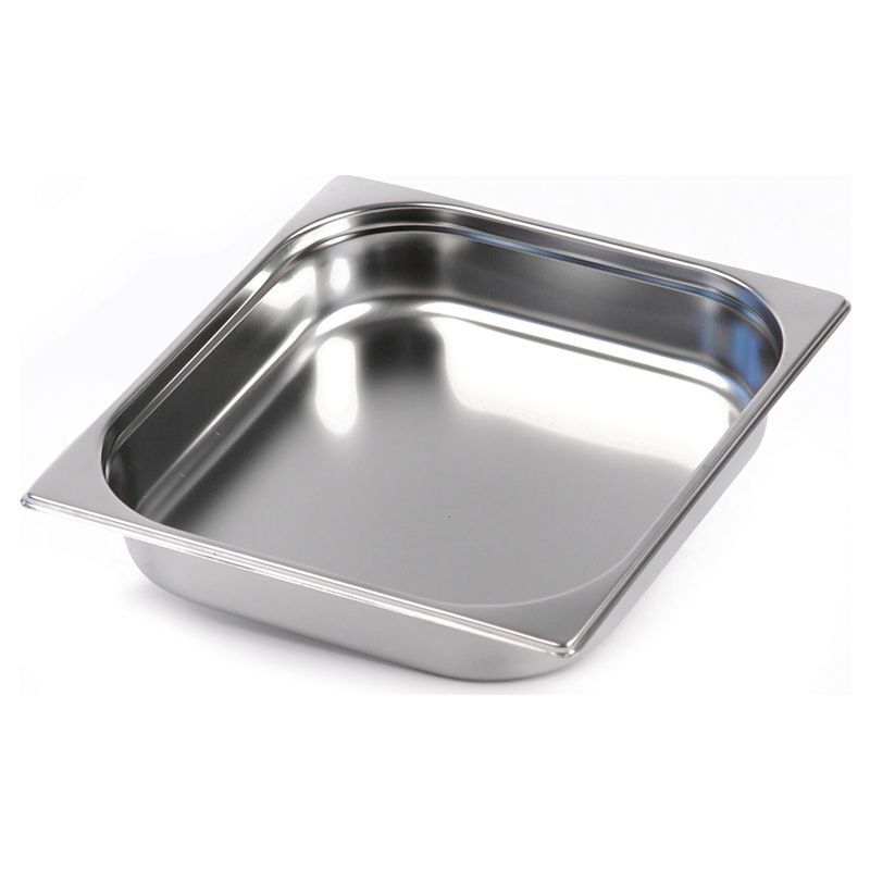 Гастроемкость 0,8мм нерж.сталь 2/3*1,5'' 327*353*40мм без крышки (12)