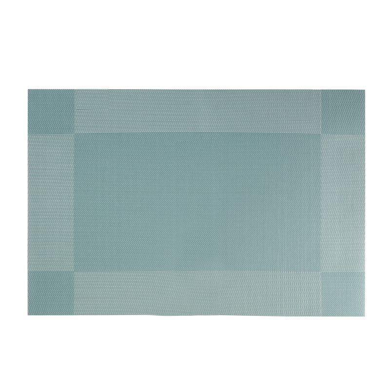 Салфетка сервировочная 30*45см ПВХ бирюза JC-678бир (240)