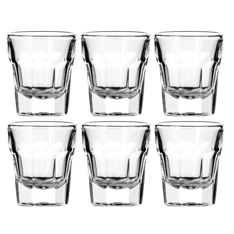 Стопки набор 6шт 37мл стекло КАСАБЛАНКА (12)