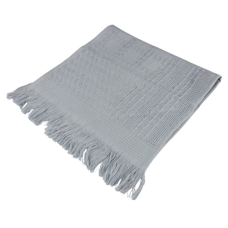 Полотенце кухонное 30*50см вафельное ЭЛОРА серый 320гр м7781_11