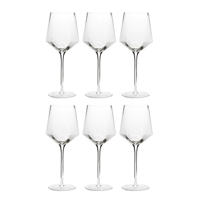 Бокалы набор 6шт 450мл стекло Crystal (8)