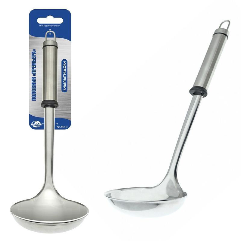 Половник 100мл 30см нерж.сталь (24/12)