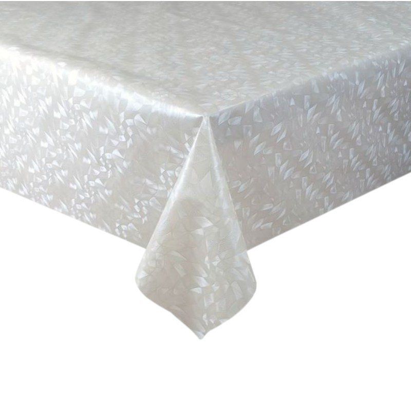 Клеенка ПВХ на тканевой основе BOGEMA шелкография белая 0,28мм*1,37*20м