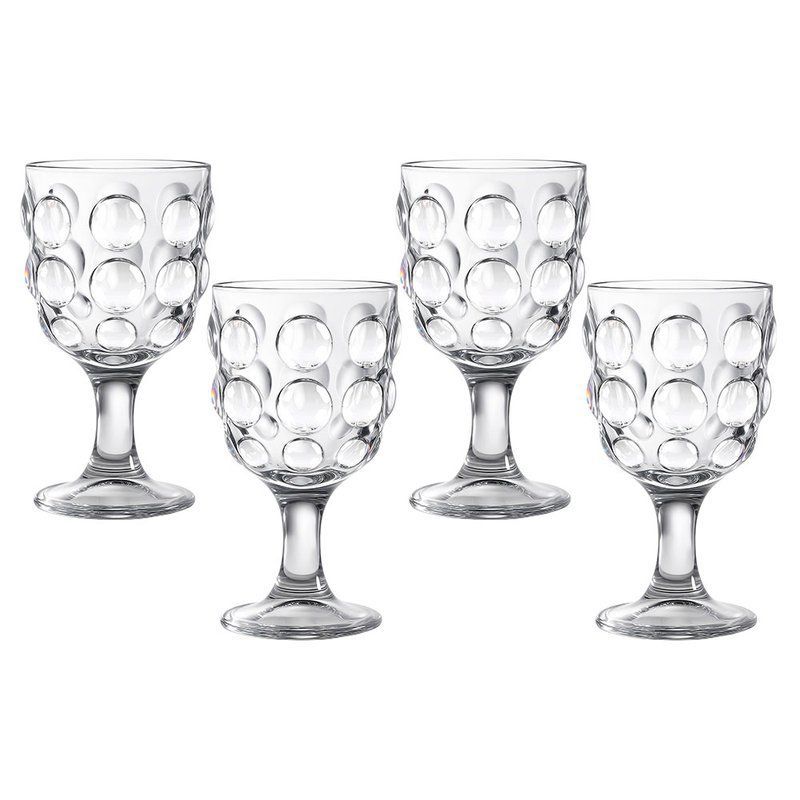 Бокалы набор 4шт 280мл стекло BUBBLES (6)