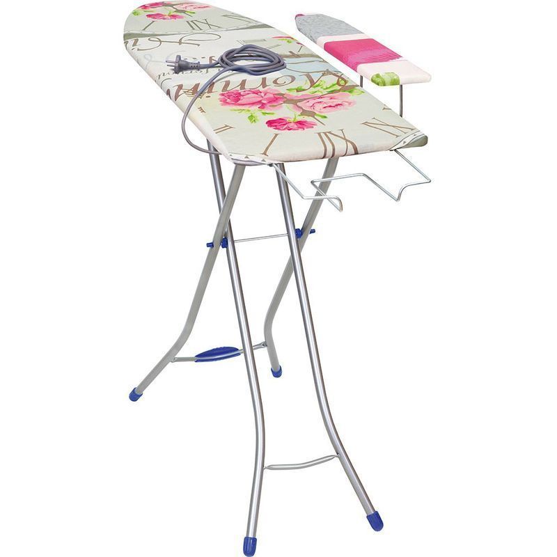 Доска гладильная 1120*345мм ДСП БЕЛЛЬ ЮНИОР 3 подст.под утюг, подрукавник, удл. БЮ3