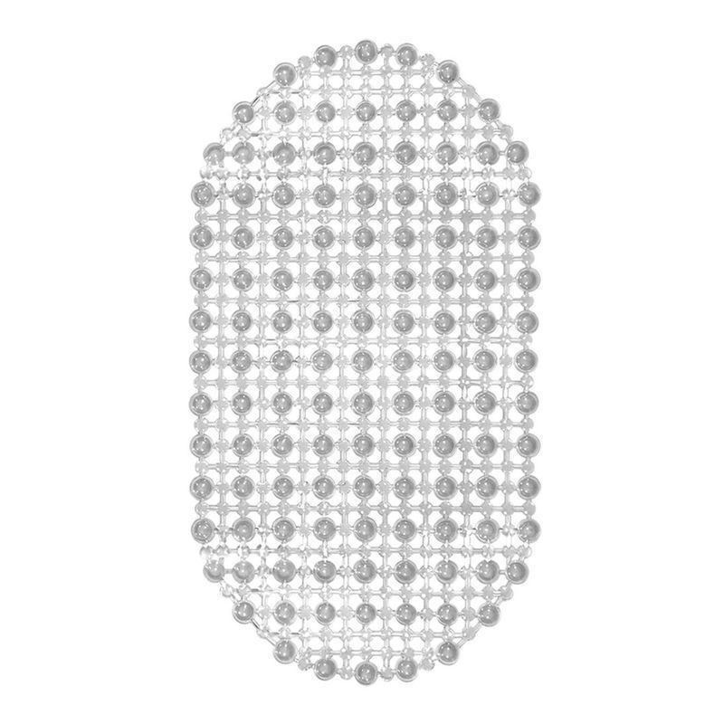 Коврик противоскользящий 36*65см ПВХ КОМФОРТ прозрачный (20)