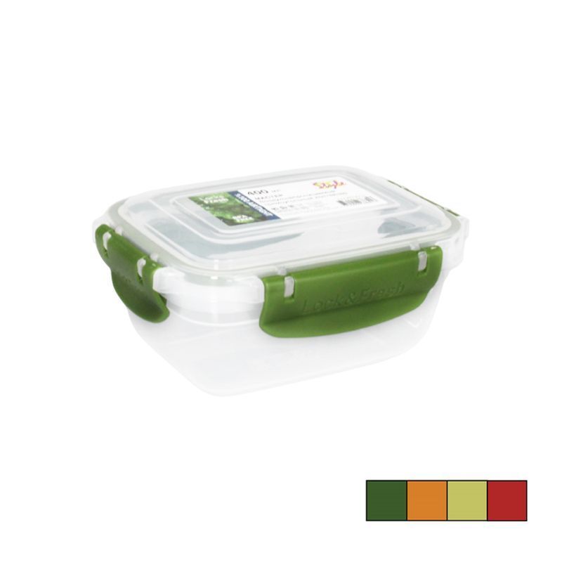 Контейнер пищевой 400мл пластик МАСТЕР  герметичный микс (60)