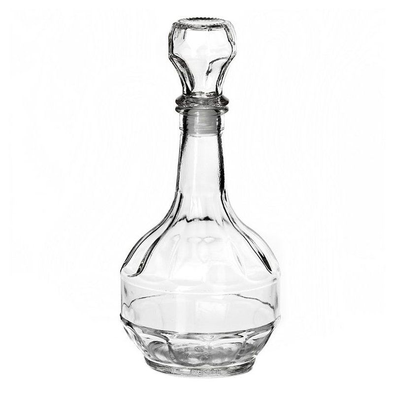 Штоф 500мл стекло ПИЭР КУБ с крышкой П-36-500 В197 (18)