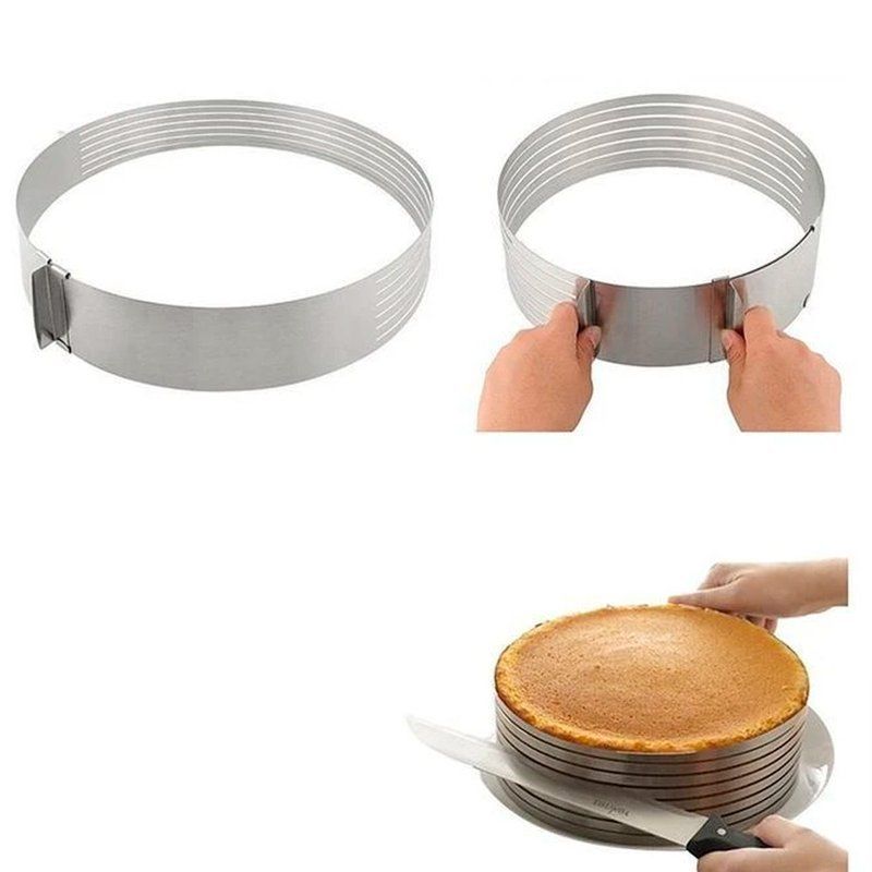 Форма для слоеных блюд разъемная 24-30см нерж.сталь (12)