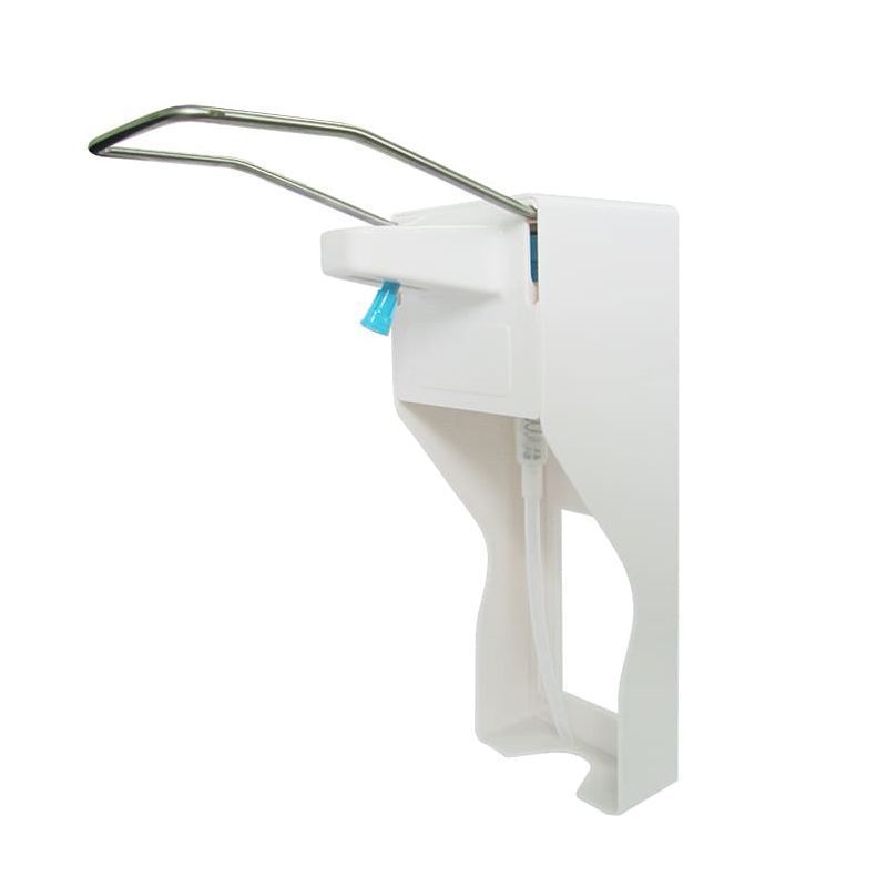 Дозатор локтевой А-265S пластиковый с мет. рычагом (с распылителем) 1000мл Китай (1)