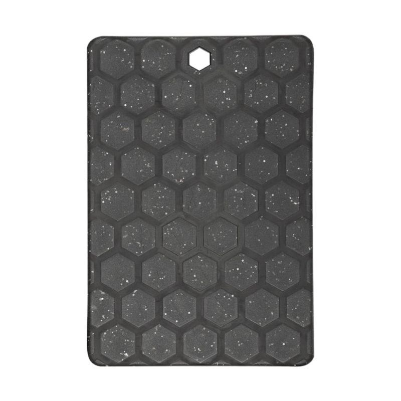 Доска разделочная 20*13,8*0,8см пластик SHAM антибактериальная поверхность (12/48)