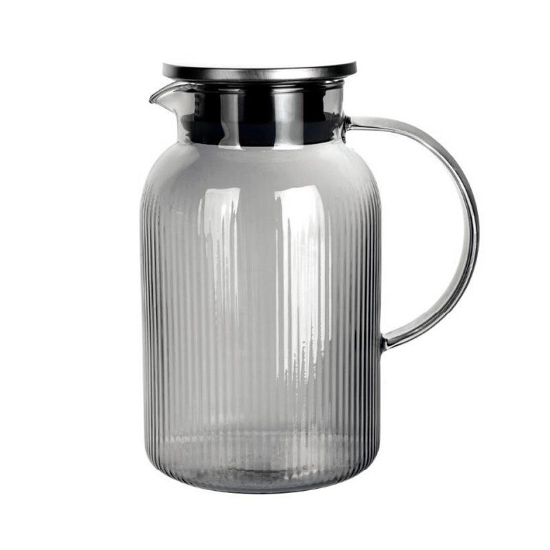Кувшин стекло 1800мл с мет.крышкой (12)