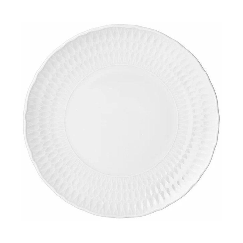 Тарелка мелкая 26см фарфор СОФИЯ БЕЛАЯ плоская 0881290 Sofia (6) ВЫВОД