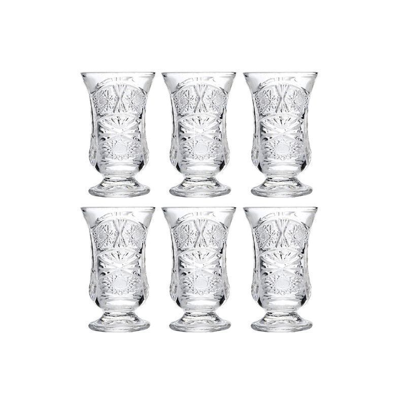 Рюмки набор 6шт 50мл стекло БАБОЧКА 611-1A (24)