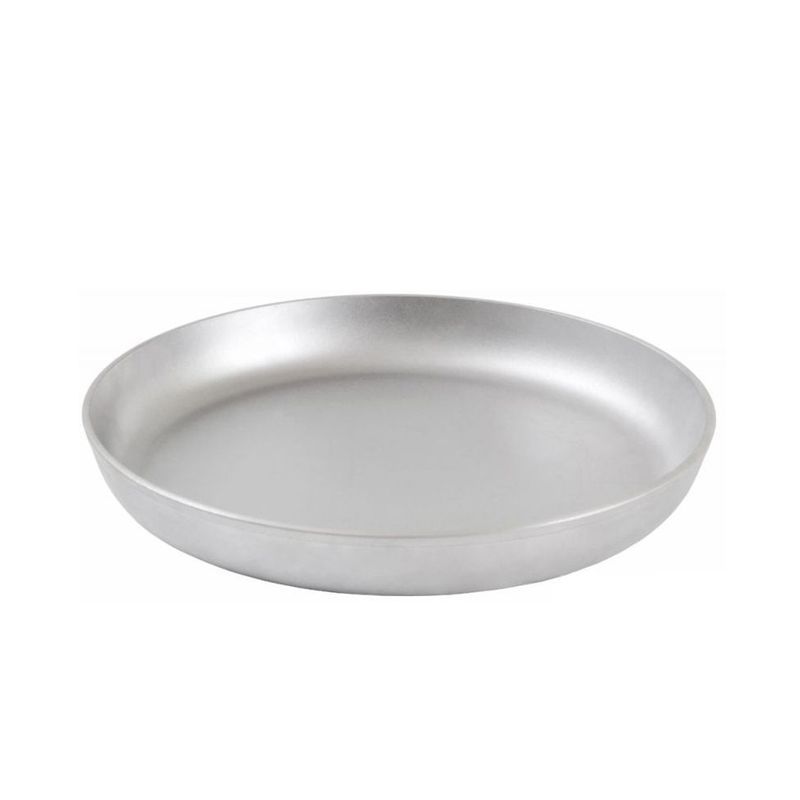 Сковорода 24см h6см алюминий без крышки без ручки утолщ.дно (10)