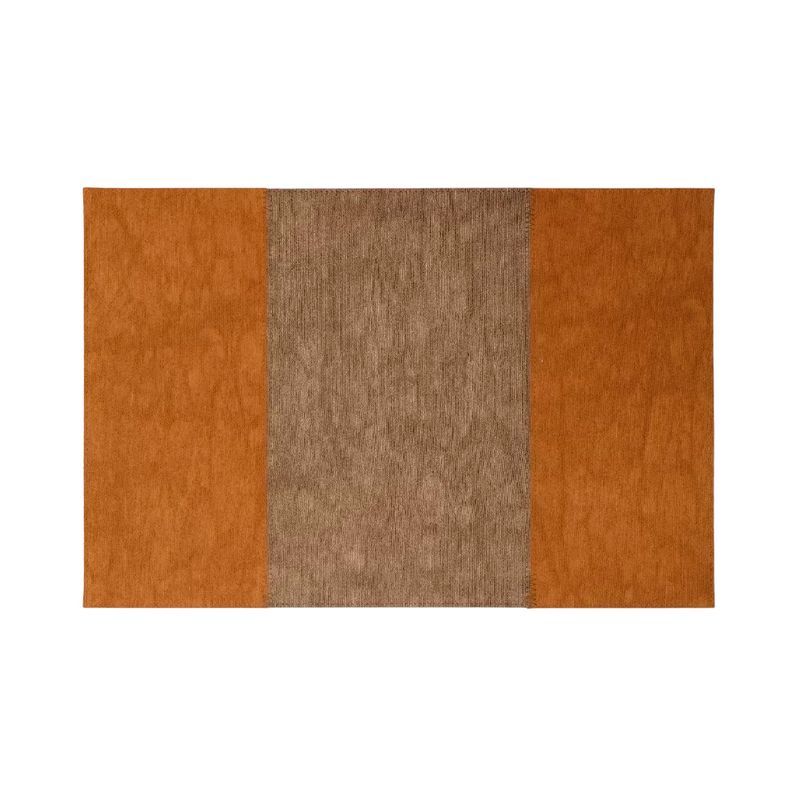 Салфетка сервировочная 45*30см PATCHWORK коричневая DMP13 (24)