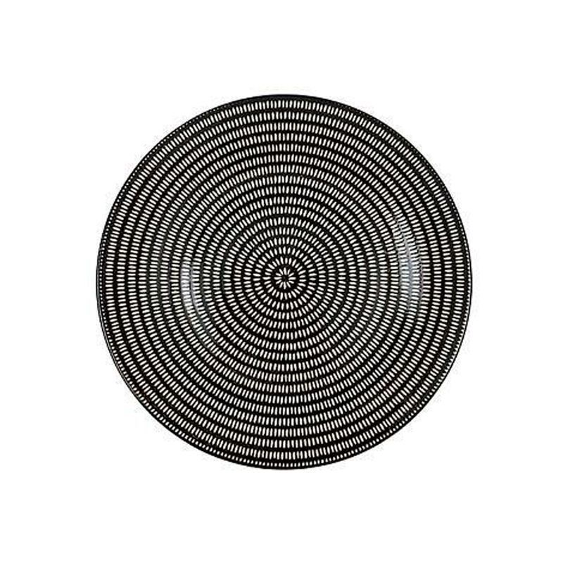 Тарелка мелкая 22,5см фарфор ЗАТМЕНИЕ круглая (12/48)