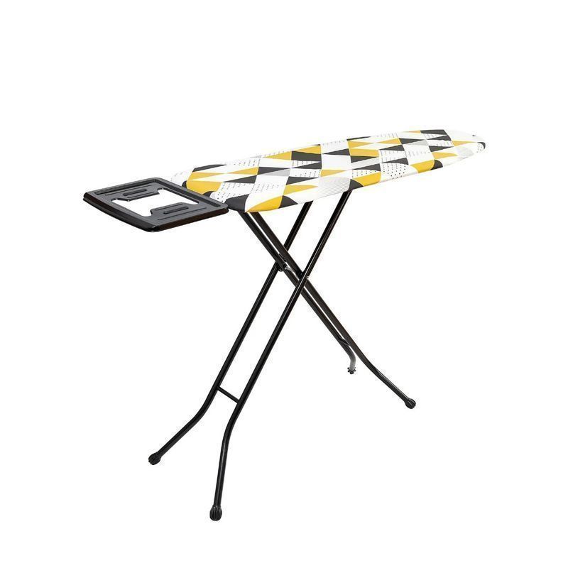 Доска гладильная Милано моноблок черный металл 38*120 пу б/пр. Dogrular (4)