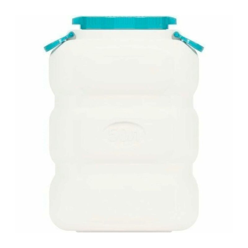 Бочка 50л 380*545мм пластик БАЙКАЛ с навесными ручками (4)