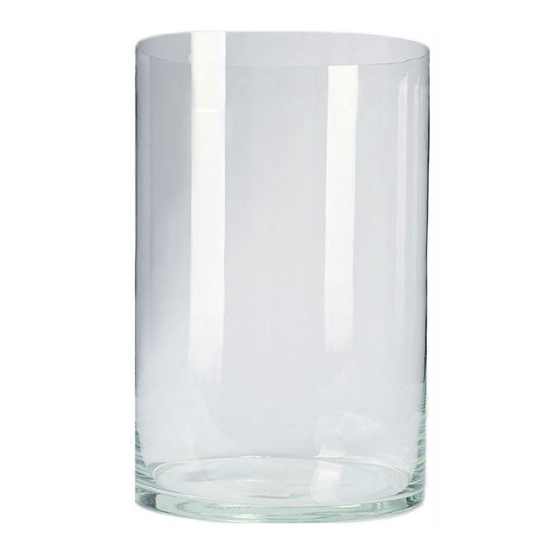 Ваза для цветов 8л h30см d20см стекло ТРУБКА (1)