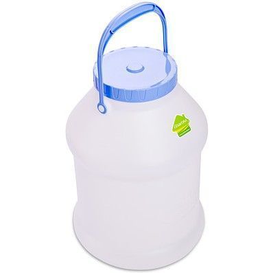 Бидон 8л пластик ПРОСПЕРО белый С927БЕЛ (6)