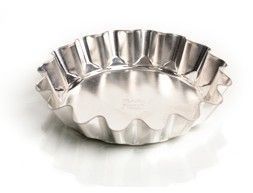 Форма для кекса 15,2*3,4см белая жесть вес 52г традиционная высокая КФ-12.000 (50/120)