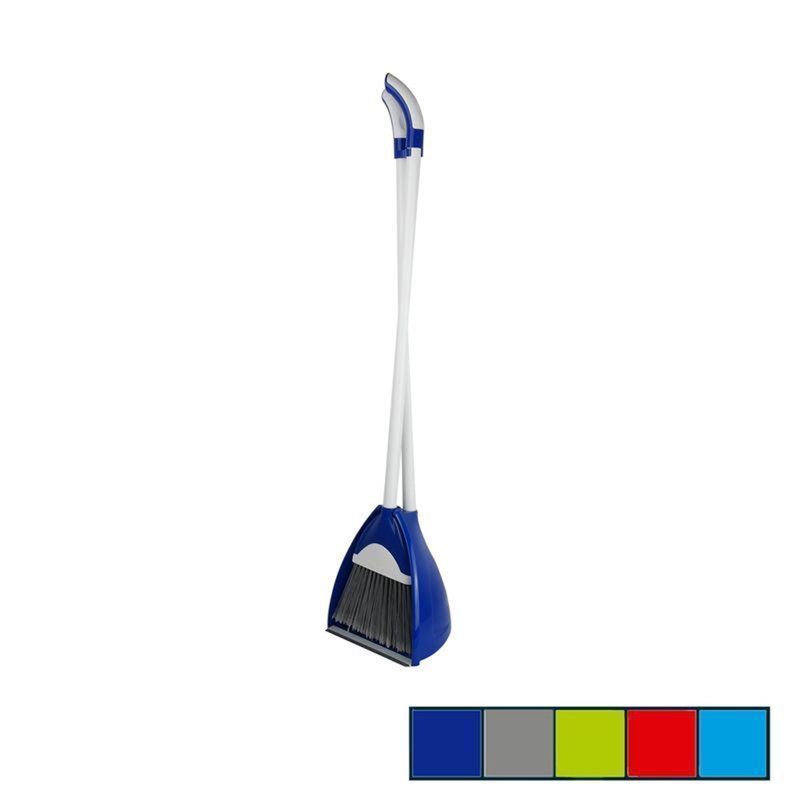 Набор Ленивка веник с совком 245*190*950мм пластик ТАНДЕМ (12) 145