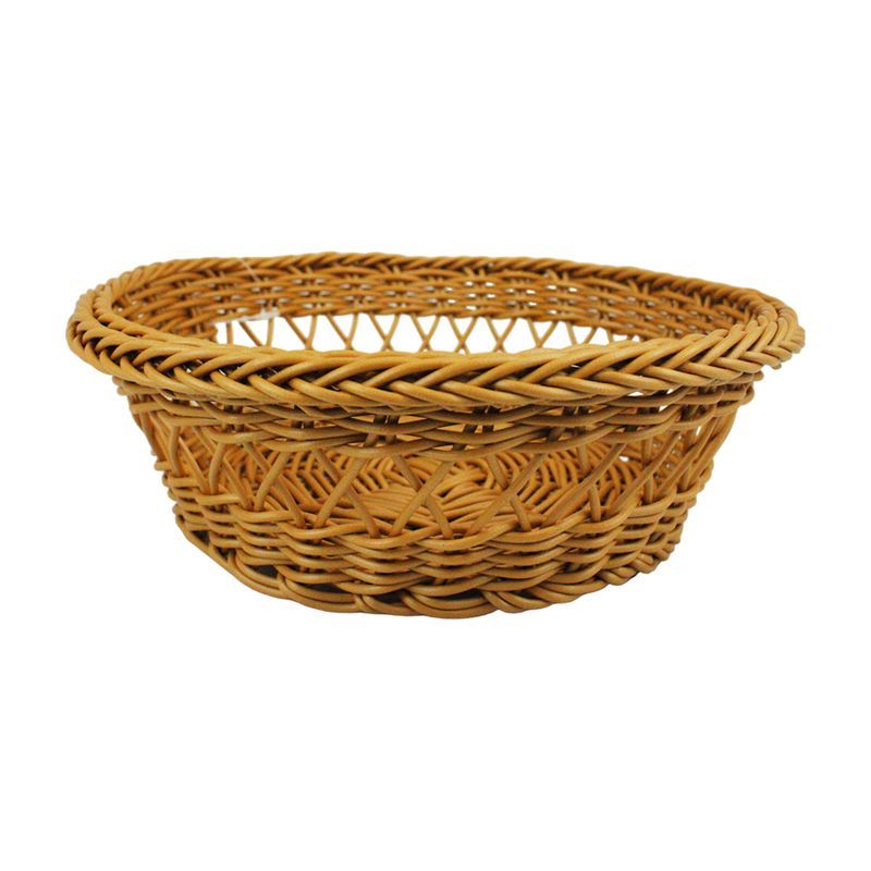 Корзинка плетеная 21*7см пластик LJ62-2/JC-15435 (240)