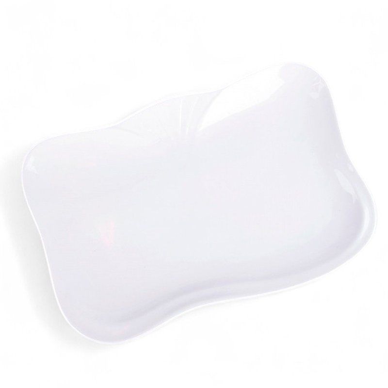 Блюдо сервировочное 35,5*22,5*3см фарфор МАРШМЕЛЛОУ (4/12)