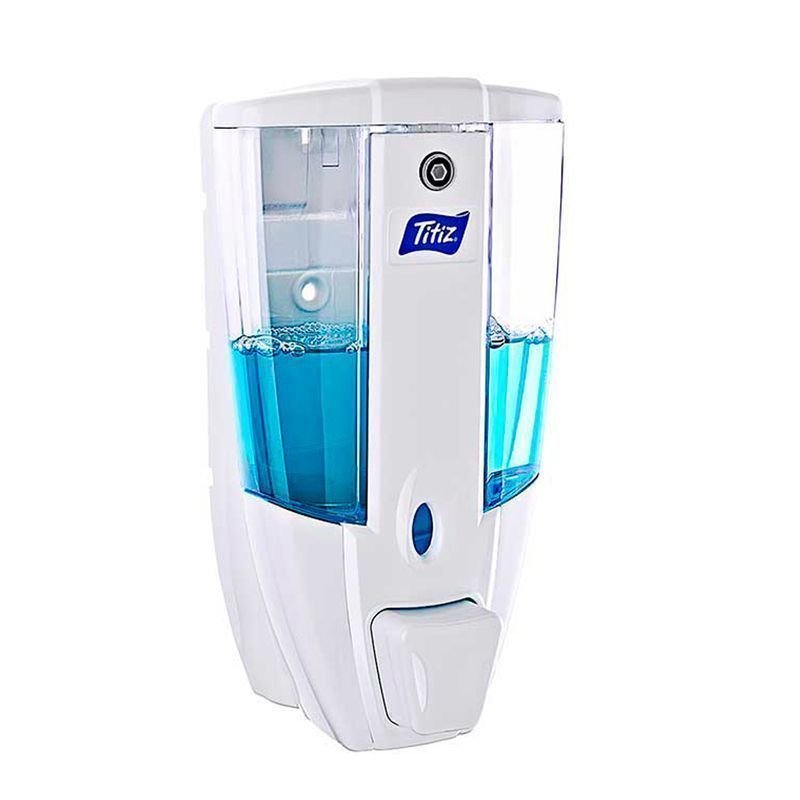 Дозатор для жидкого мыла/шампуня 450мл пластик TITIZ (T190) (16)