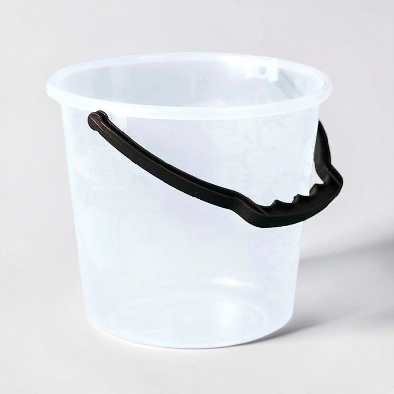 Ведро 5л пластик фруктовое прозрачное без крышки (10)