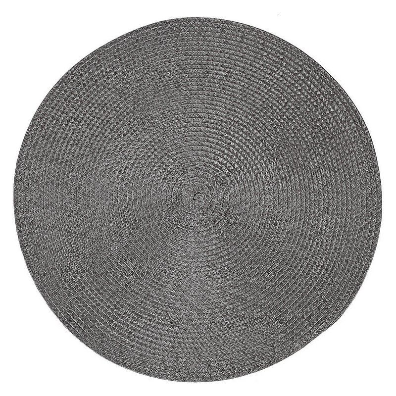 Салфетка сервировочная 38см серая (24)