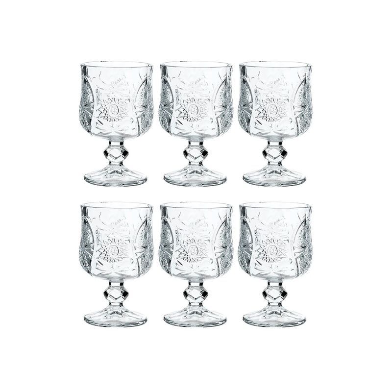 Рюмки набор 6шт 50мл стекло 611-1B (24)