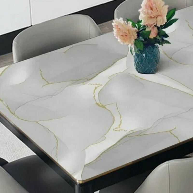 Клеенка силиконовая прозрачная с рисунком Dekorelle 0,6мм ширина 1м 312-2 (цена указана за погонный сантиметр)