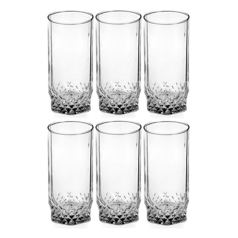 Стаканы набор 6шт 290мл стекло ВАЛЬС (8)