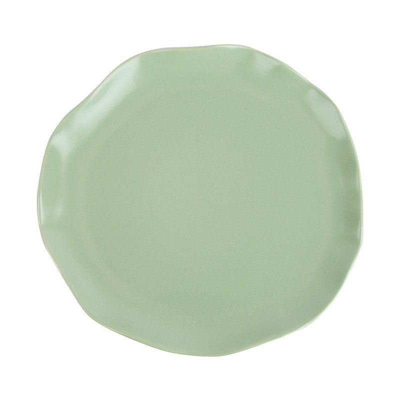 Тарелка мелкая 20*2,5см фарфор Crayola.Mint десертная (6/36)