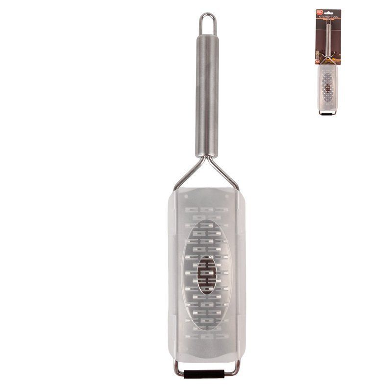 Терка односторонняя 30*5,5*2см нерж.сталь (144)