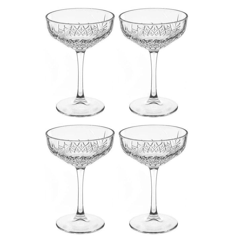 Бокалы для шампанского набор 4шт 255мл стекло ТАЙМЛЕСС (6)