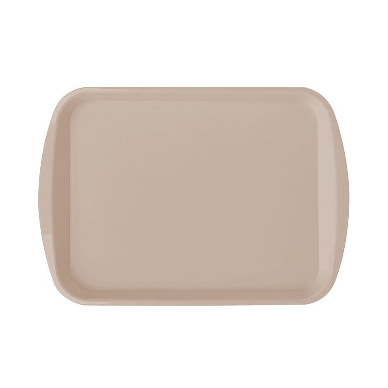 Поднос 37*26*2,5см пластик Sugar&Spice латте прямоугольный (12)