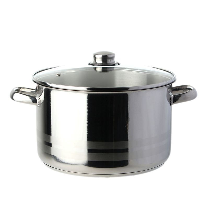 Кастрюля 8,5л нерж.сталь Arian Lion стекл.крышка 26*16см 001-194 (8)