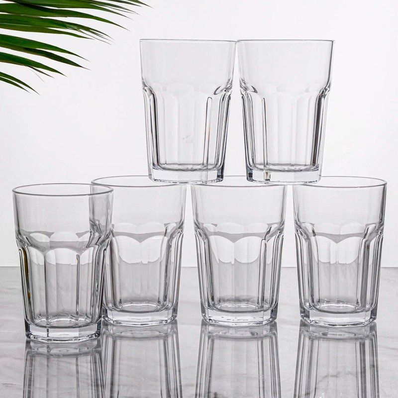 Стаканы набор 6шт 355мл стекло КАСАБЛАНКА 52708BТ (4)