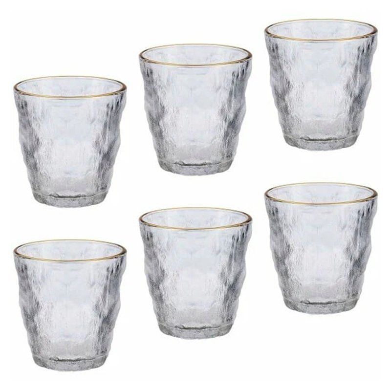 Стаканы набор 6шт 260мл стекло DSKB047-1R (8)