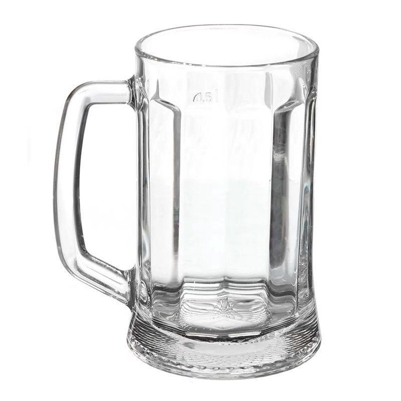 Кружка пивная 500мл стекло ЛАДЬЯ 04с1144 (8)