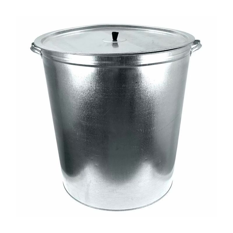 Бак оцинкованный 100л с крышкой (1) 3-10129