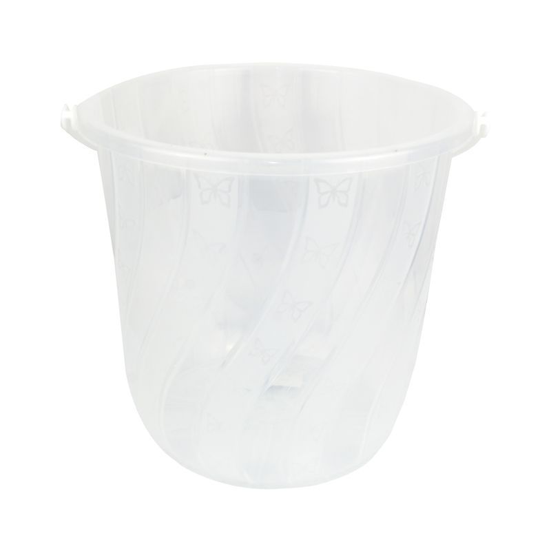 Ведро 18л пластик прозрачное Бр.1.37 (20)